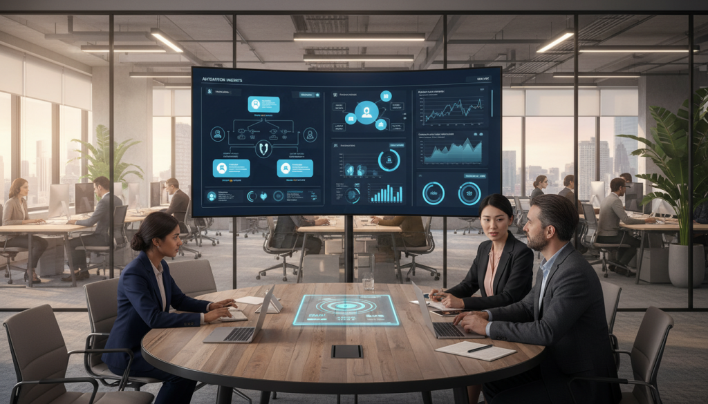 automação e atendimento humano