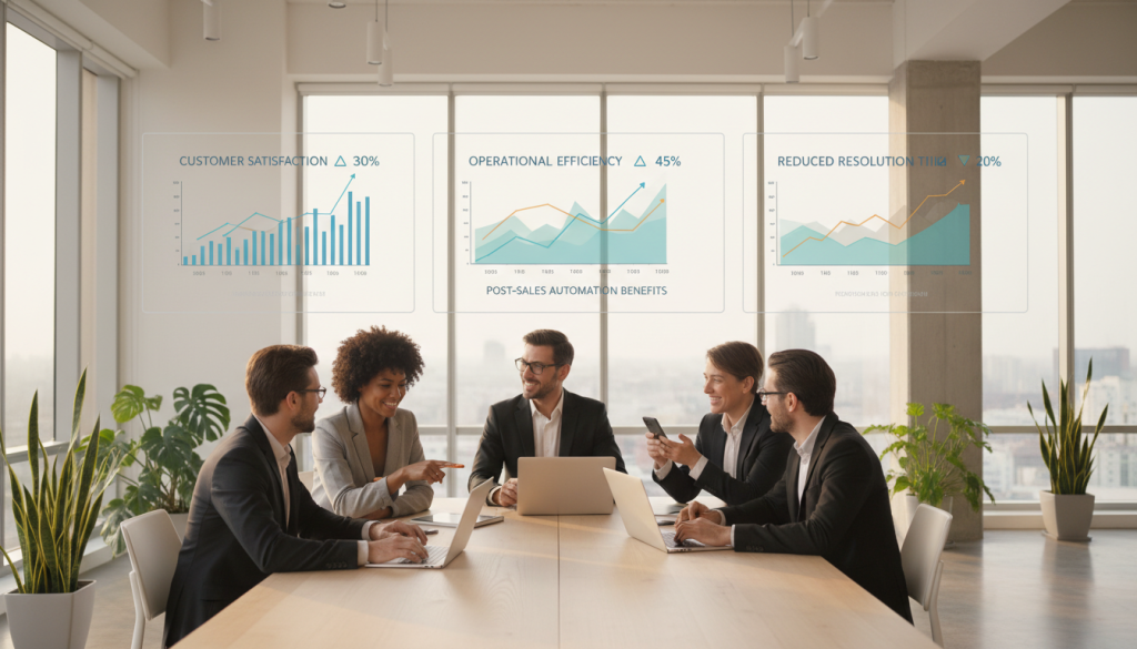 benefícios da automação no pós-venda
