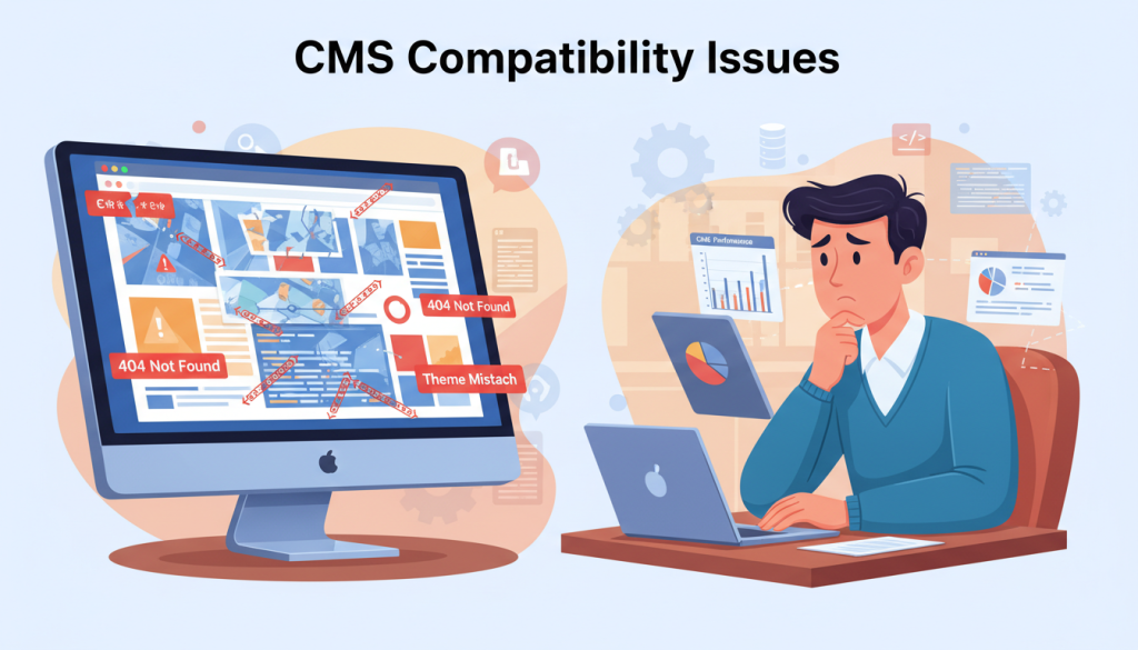compatibilidade CMS