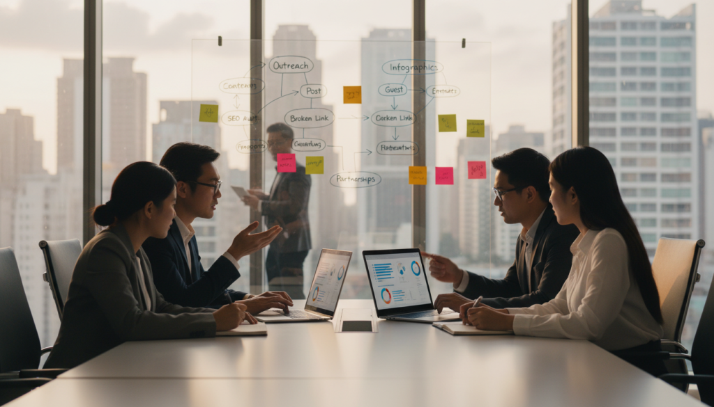 estratégias de link building eficazes